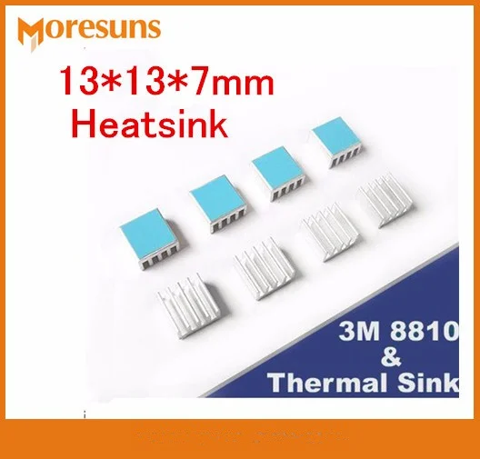 With 3M-8810 thermal conductivity adhesive Cooling_