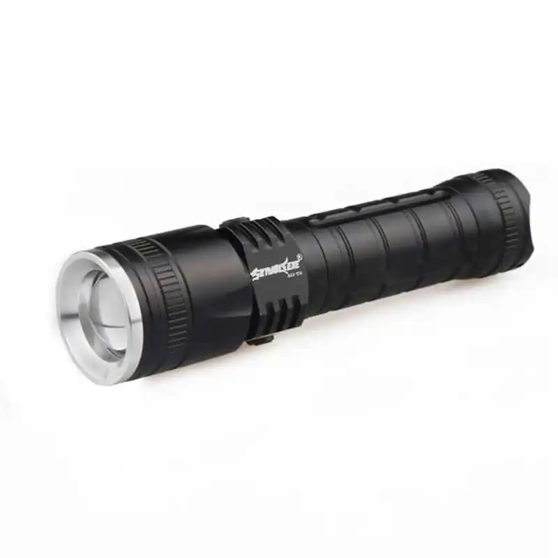 XM-L T6 led flashlight rechargeable Flashlight Torch Lamp AC+ 18650 Battery Charger powerful led flashlight 18650 #4A30 (5)