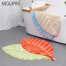 Коврик для ванной коврик для комнаты Противоскользящий коврик из микрофибры поглощение воды облако/лист Сери Домашние коврики для ванной комнаты