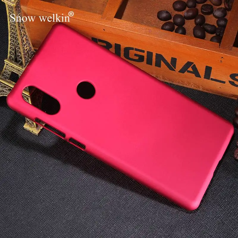 Snow Welkin Mi Mix 2S Multi Colors Luxury Rubberized Matte Plastic Hard Case Cover For Xiaomi Mi Mix 2S 5.99" Back Phone Cases