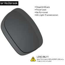 SmartVLT поляризованные солнцезащитные очки замена линз для Окли Холбрук-Стелс черный