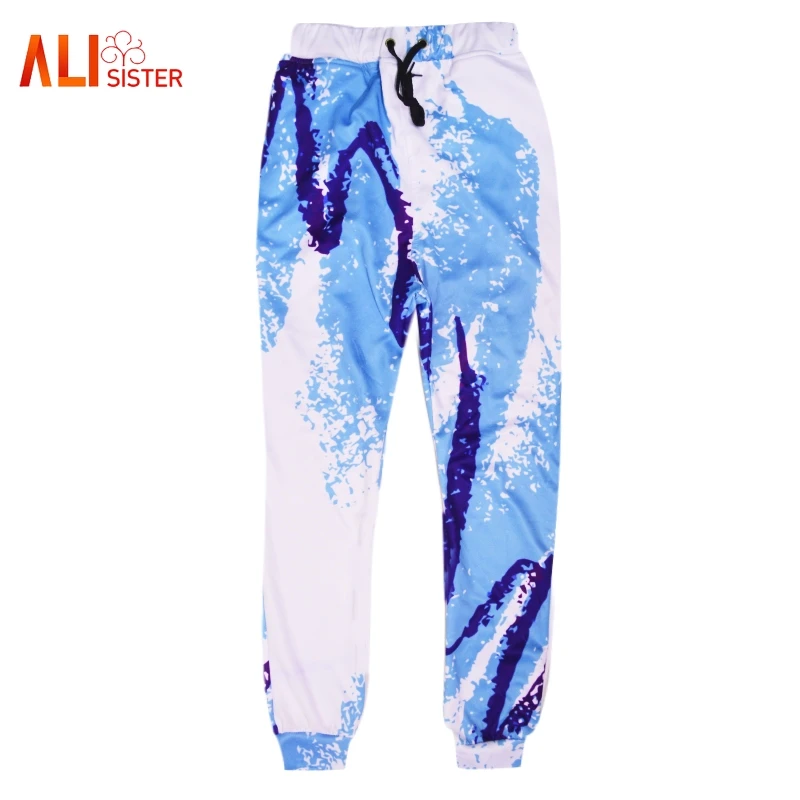3D Print Men Joggers Pants The 90s Jazz 