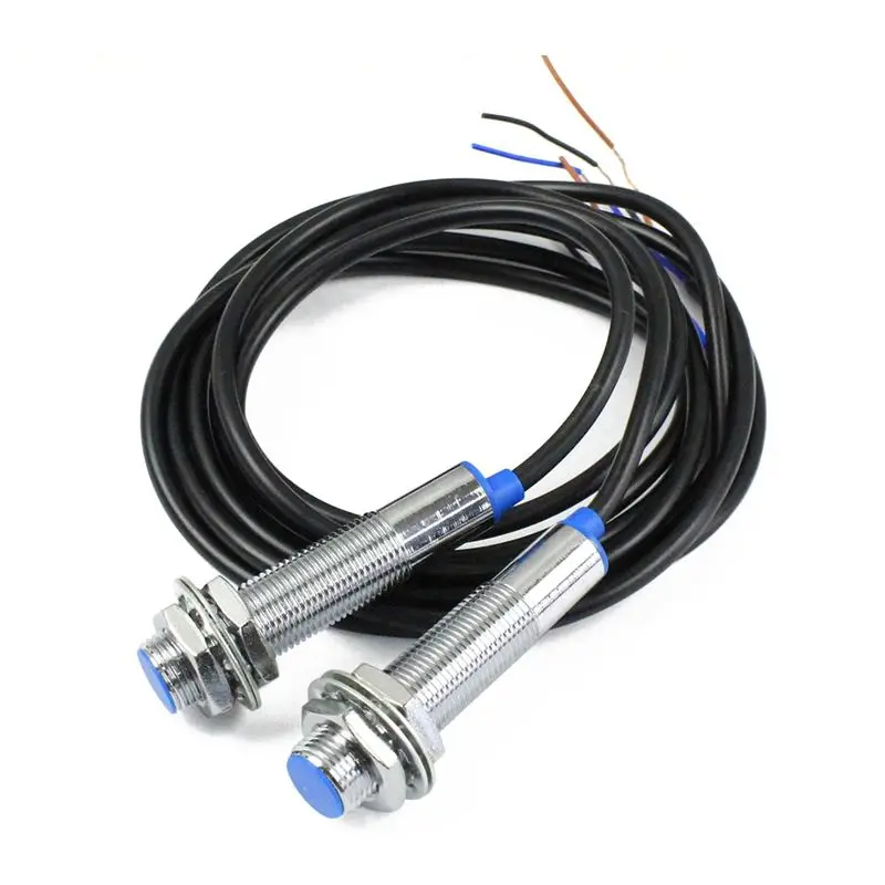 

2Pcs NJK-5002A PNP NO 10mm Hall Effect Sensor Proximity Switch DC 6~36V