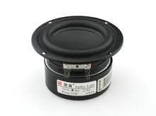 2PCS Audio Labs 3inch Hifi font b Woofer b font Bass Speaker Mixed Paper Cone Deep