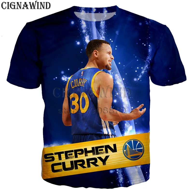 

New fashion super ball star stephen curry shoot t shirt men women 3D print fashion cool tshirt streetwear hip hop summer tops