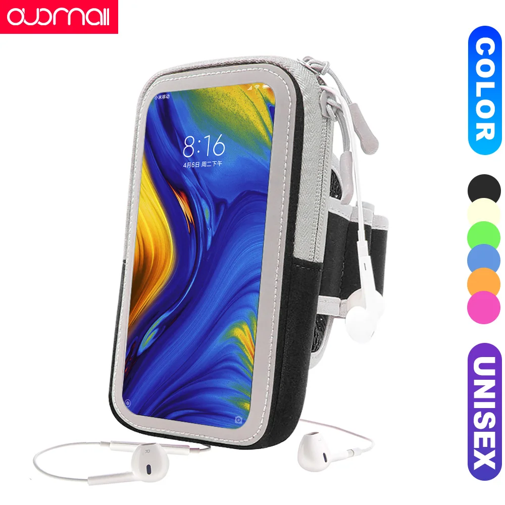 

running mobile phone arm bag Unisex for redmi 7 note7Pro k20 for xiaomi 9 9se mi8 cc9e Sports arm bag Fitness Arm band Phone Bag