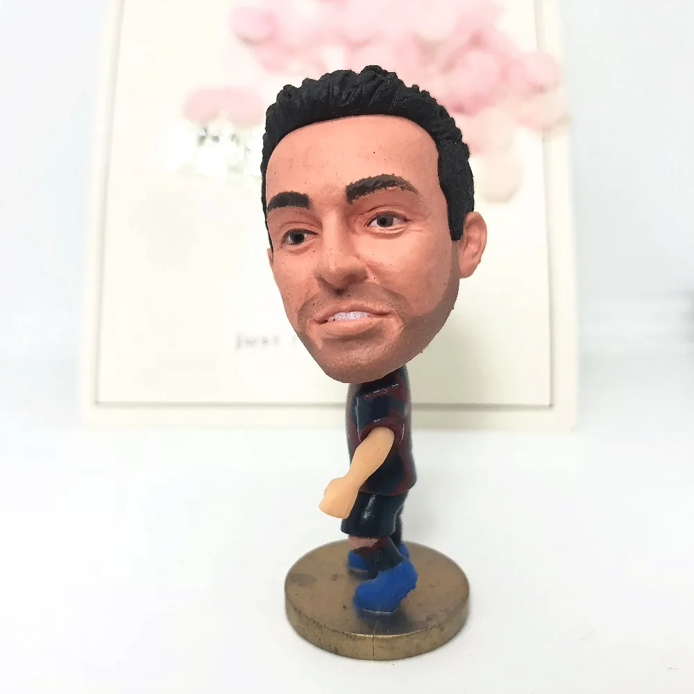 Soccerwe куклы Футбол фигурка звезда Xavi #6 классический подвижные швы Смола Модель