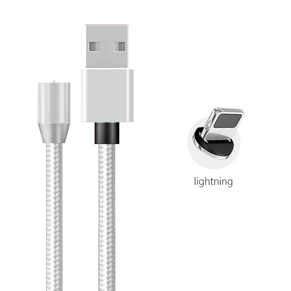 1 м 2 м Магнитный кабель Micro usb type C usb C кабель для зарядки телефона Micro usb type-C магнитное зарядное устройство для iphone samsung huawei xiaomi - Цвет: For iphone