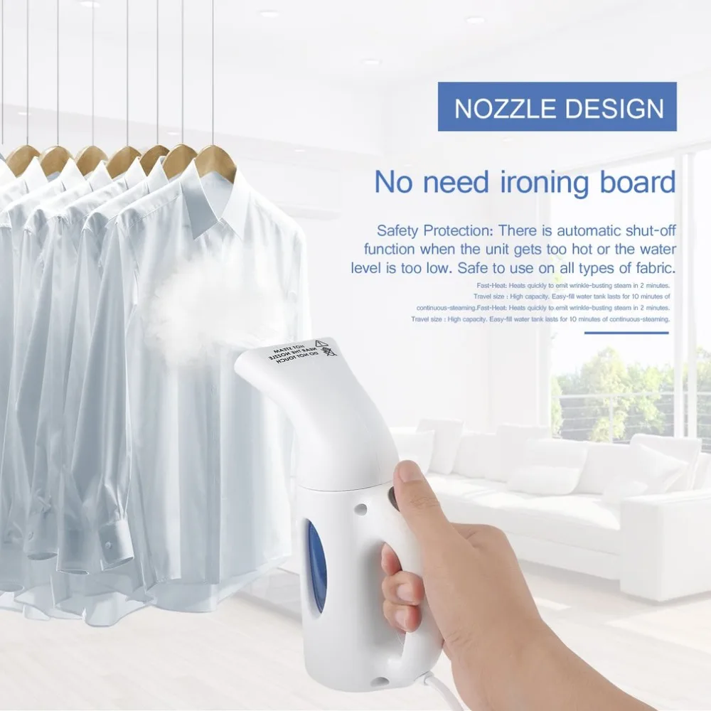 

700W Handhold Ironing Machine Portable Dry Cleaning Travel Garment Steamer with Brush for Clothes Iron for Home