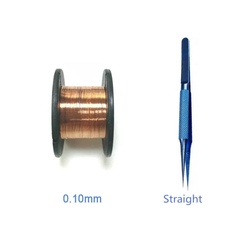 Высокое качество нержавеющая сталь титановый сплав Пинцет материнская плата скачок линии ремонт телефона PCB пайки Перемычка провода Проводник провода - Цвет: 3