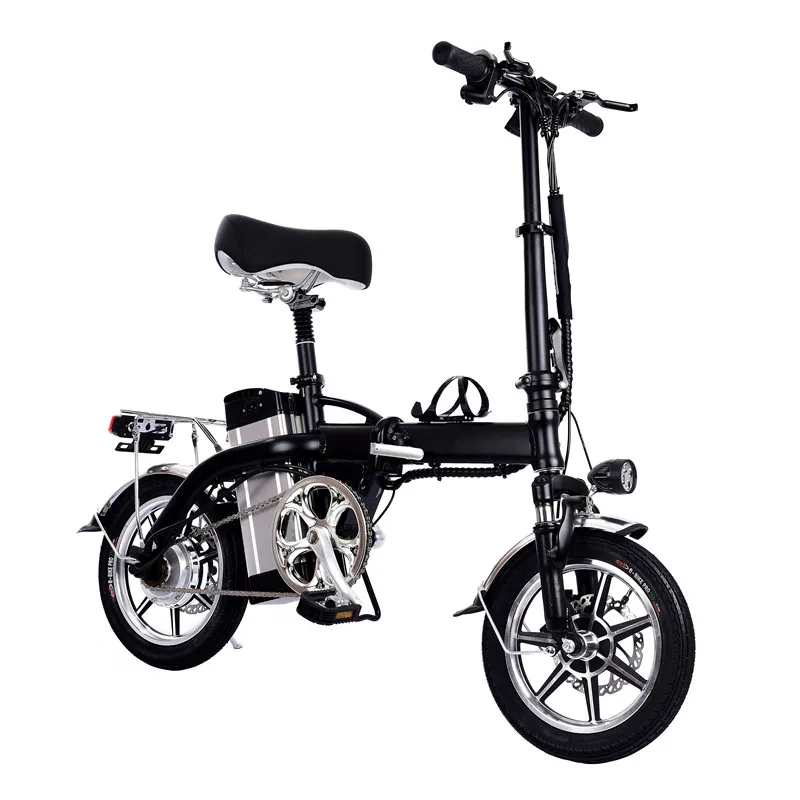 Cheap Lightweight Electric Scooter 2 Wheels Electric Bicycle Brushless Motor 350W 48V Powerful Electric Bicycle With Removable Battery 3