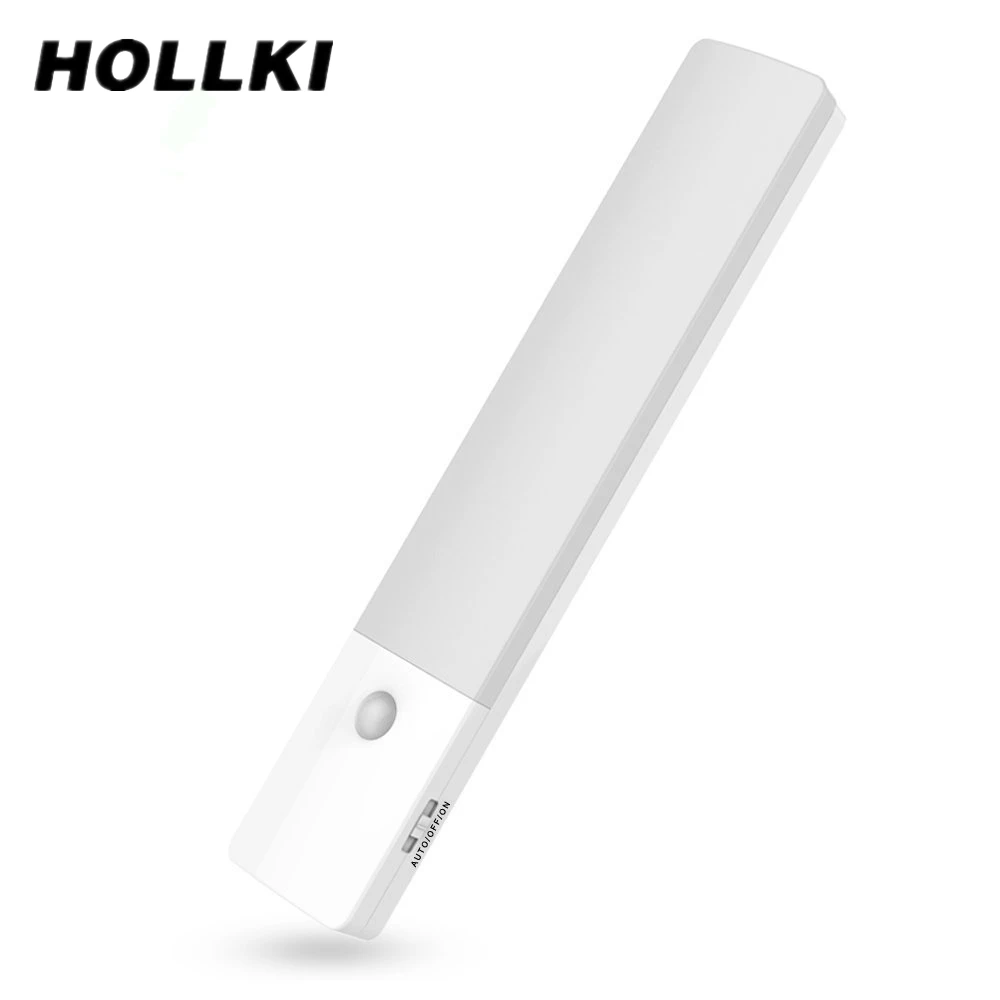

Motion Sensor Light, Mofweb Rechargeable LED Night Light with Magnetic Strip Stick-on Anywhere for Safe Trunk Hallway Wardrobe