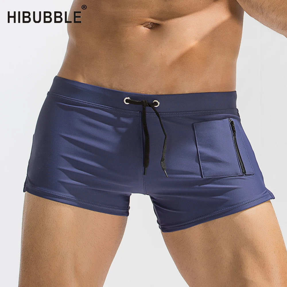HIBUBBLE, Мужская одежда для купания с боковыми карманами,, Мужская одежда для плавания, плавки для серфинга, мужские плавки для плавания, купальный костюм, пляжные шорты