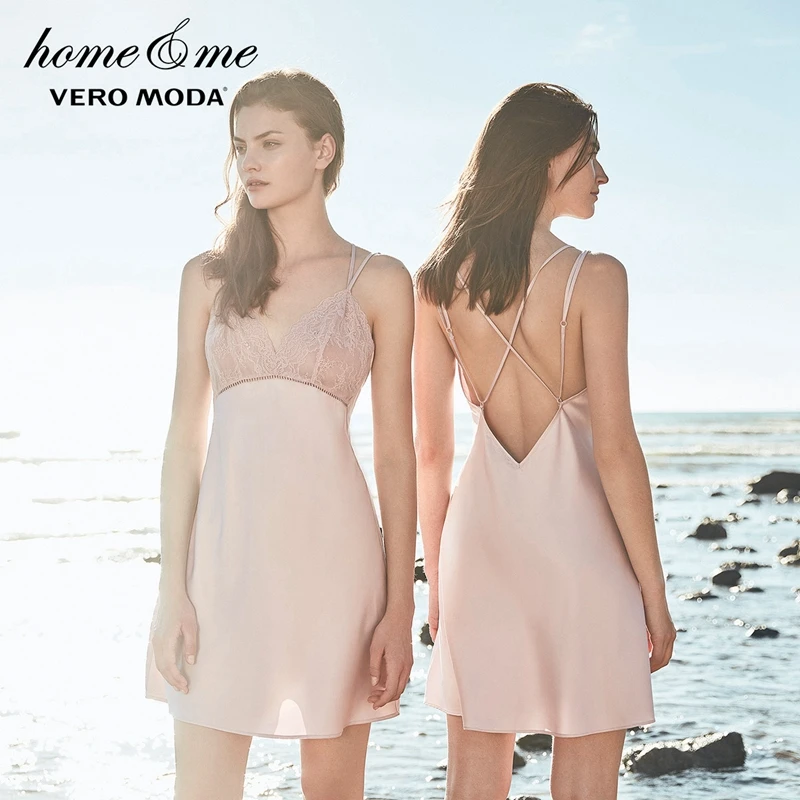 Vente Vero Moda Dentelle Midi Glissement de Nuit | 3181N2502