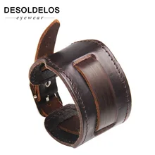 2019 Cowboy Style Bracelet Black/brown Strap Double Wide Wrap Leather Bracelet Buckle Wristband Men Cuff Bracelets Punk Jewelry 2019 Cowboy Style Bracelet Black/brown Strap Double Wide Wrap Leather Bracelet Buckle Wristband Men Cuff Bracelets Punk Jewelry