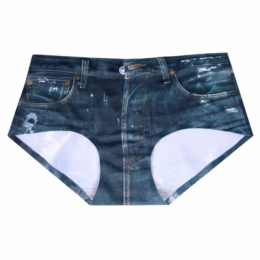 Lisli Sexy Booty Denim Design Seamless Hipsters Knickers Briefs