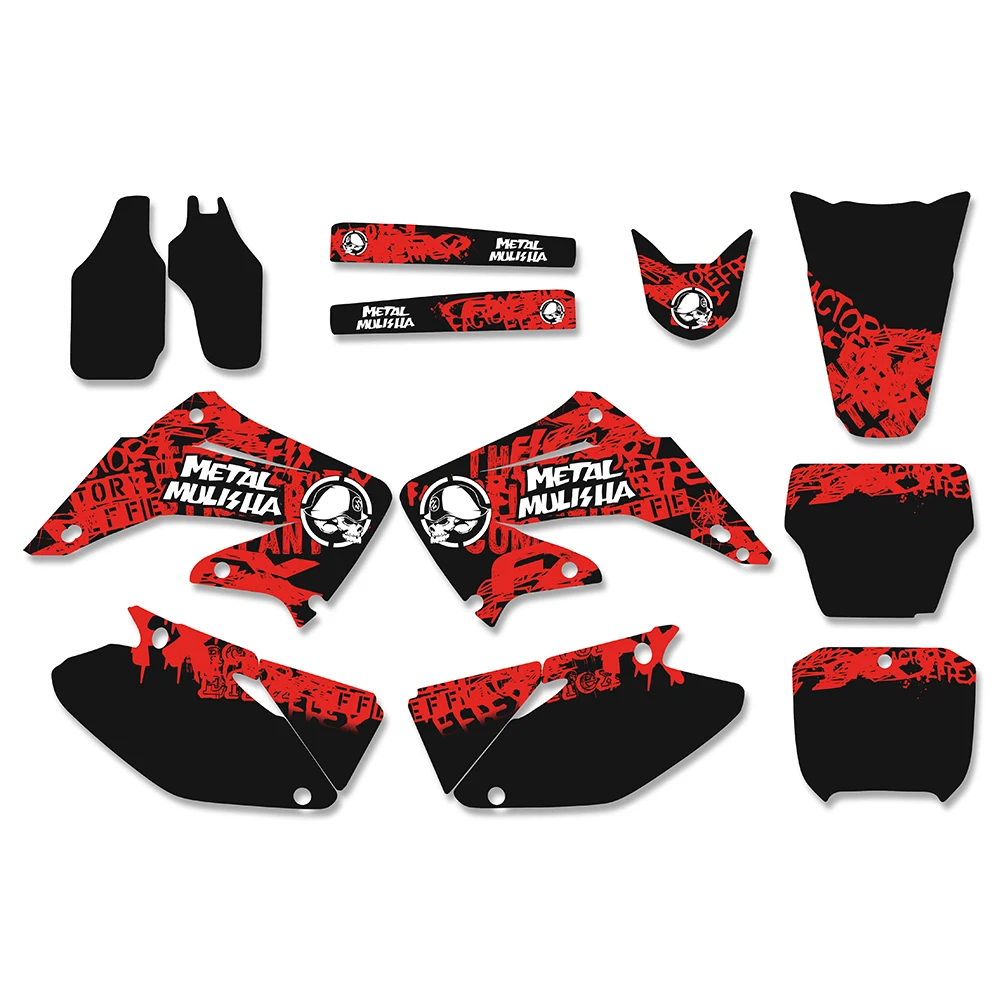 Kit Du00e9co American Honda Ricky Carmichael HONDA 125-250 CR 2002