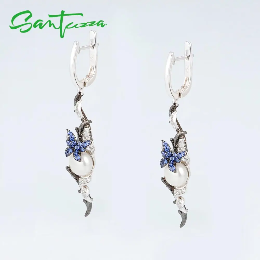 E307634BNFZSK925-SV4-Silver Earrings