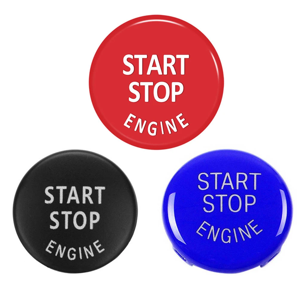 

Car Engine START Button Replace Cover STOP Switch Accessories Key Decor for BMW X1 X5 E70 X6 E71 Z4 E89 3 5 Series E90 E91 E60