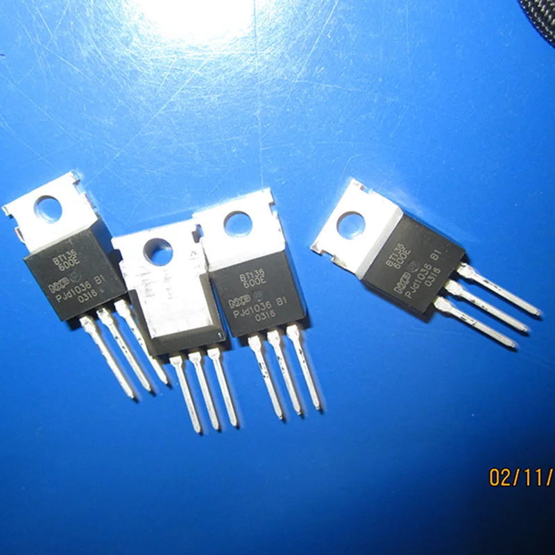 FREE SHIPPING BT136 BT136 600 BT136 600E Triac 600V 4A New Originaltriac dimmingtriac dimming