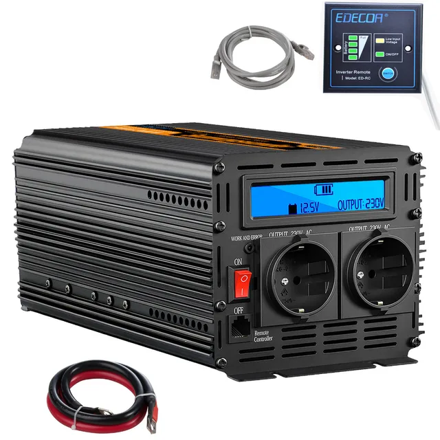 Best Offers power inverter 2000w / 4000w DC 12V to AC 220V modified sine wave solar inverter 