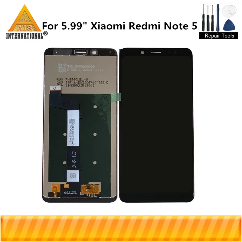 Axisinternational для 5,9" Xiaomi Redmi Note 5 Redmi Note 5 Pro ЖК-дисплей+ сенсорная панель дигитайзер Redmi Note 5