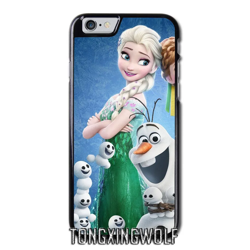 Холодное сердце снеговик Олаф чехол для iPhone samsung 4S 5S SE 6 S 7 8 XR XS Max Note 9 S5 S6 S7 край S8 S9