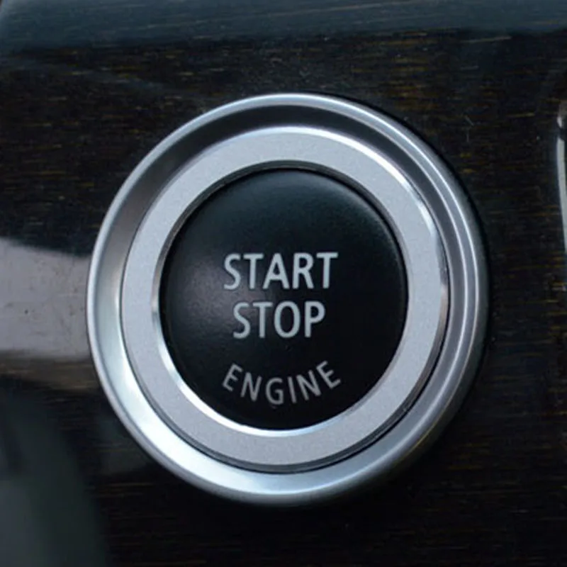 

1 PC. car Engines for car start button ring for finishing BMW E90 3 series 318 320 325i 2005- 2012