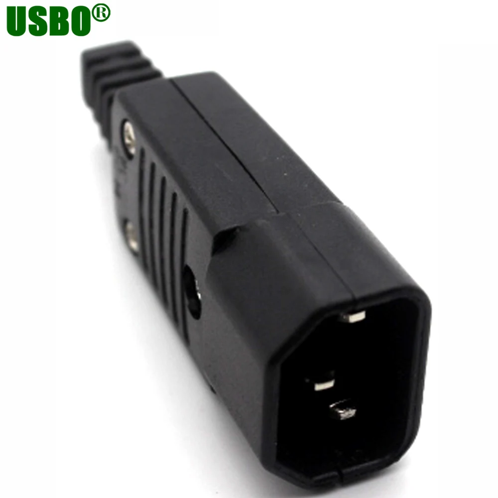 250 В 10a IEC320 C13 C14 C15 AC PDU UPS Проводная розетка для электропитания Встроенный кабель