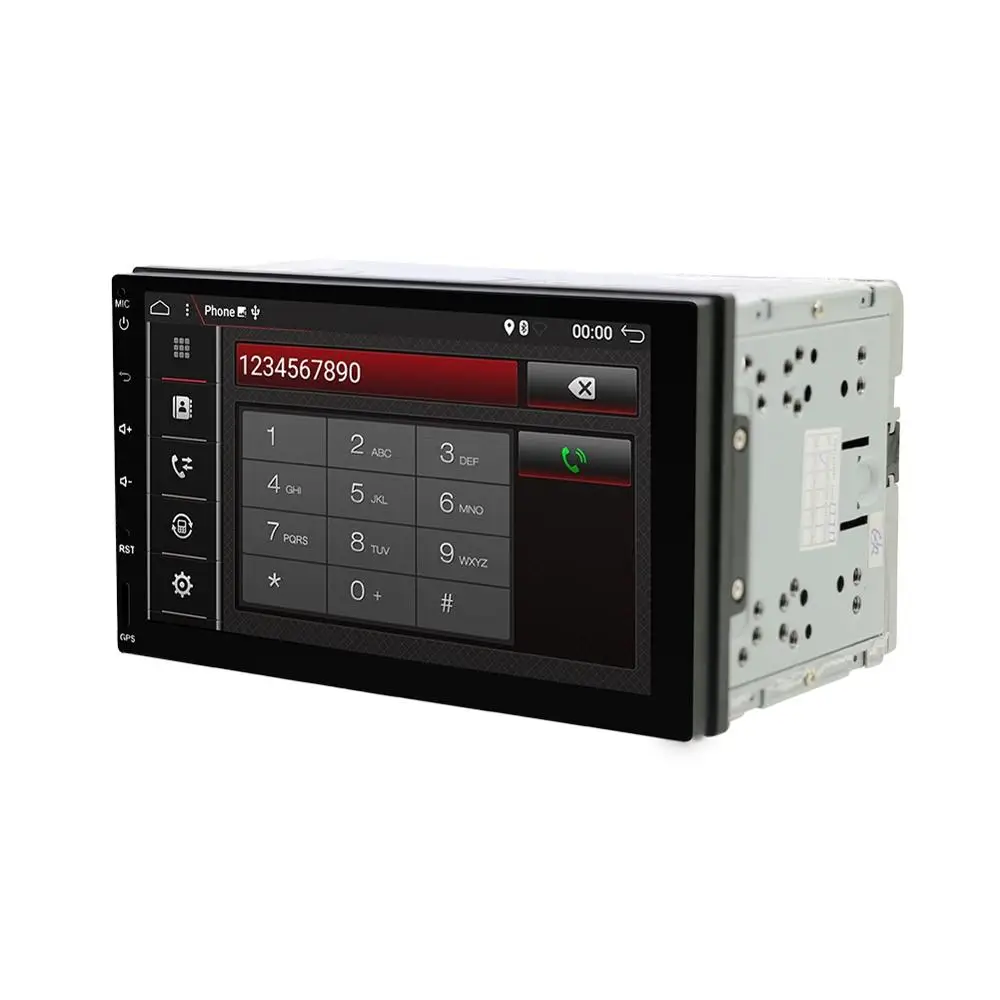 Discount Bosion 2 din Car Radio 7" Android 9.0 HD Autoradio Multimedia Player Touch Screen Auto audio Car Stereo MP5 Bluetooth USB TF FM 1