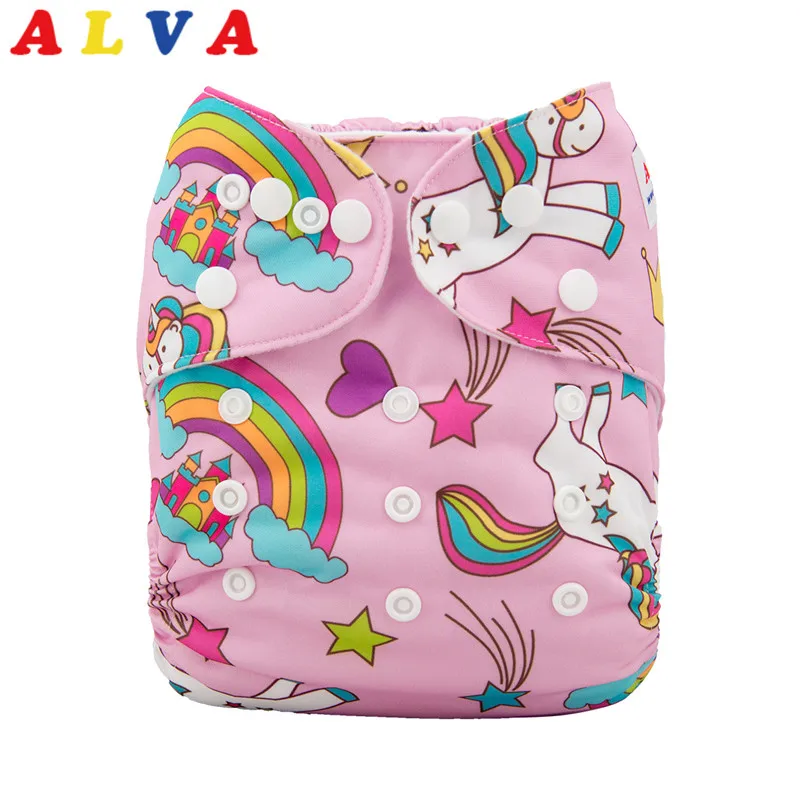 Новое поступление! Многоразовые подгузники Alvababy одного размера из ткани