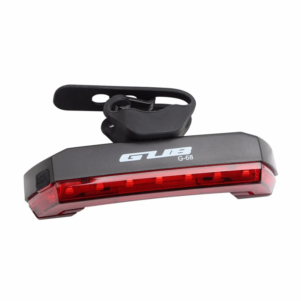 Top GUB G-68 USB Rechargeable Bicycle Tail Light Wireless Remote Control Taillight with Horn Bell Light Waterproof LED Cycling Parts 5