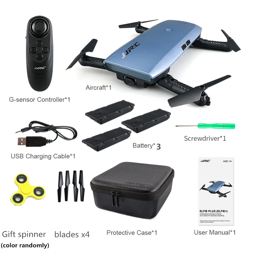 Jjrc H47 RC селфи Дрон Мини Quadcopter Wi Fi FPV системы Elfie Дроны с Камера HD 720 P высота