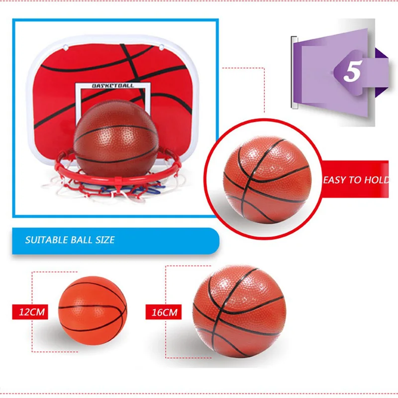 Регулируемый Детские игрушки Баскетбол обруч Крытый Открытый Basquete Tabela игровой деятельности Портативный Баскетбол щит