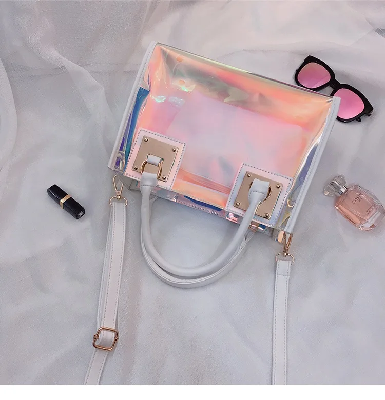 Yuhua, новые женские сумки, модная композитная сумка, трендовая женская сумка-мессенджер, Корейская версия лазерной сумки через плечо