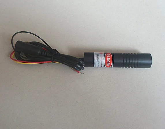 

TTL 3mw 532nm green laser module with DC3-3.7V power adapter 1Hz-1000KHz 16x70mm