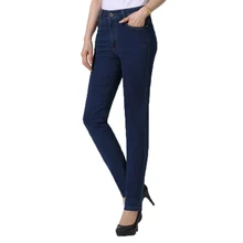 Women Spring Autumn Denim Pencil Pants Blue Jeans Trousers Mature Woman Casual Slim Fit Denim Pantalones Mujer Leisure Jean Pant Women Spring Autumn Denim Pencil Pants Blue Jeans Trousers Mature Woman Casual Slim Fit Denim Pantalones Mujer Leisure Jean Pant