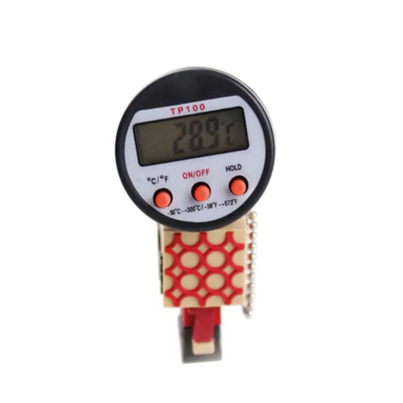 

Food Stainless Steel Probe Thermometer Electronic Digital Kitchen Cooking Barbecue Liquid Barbecue Thermometer Test Tool