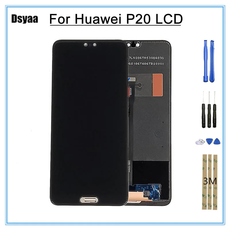 

5.8inch for Huawei P20 LCD Display +Touch Screen Digitizer Assembly Replacement for Huawei P20/EML-AL00 LCD Screen