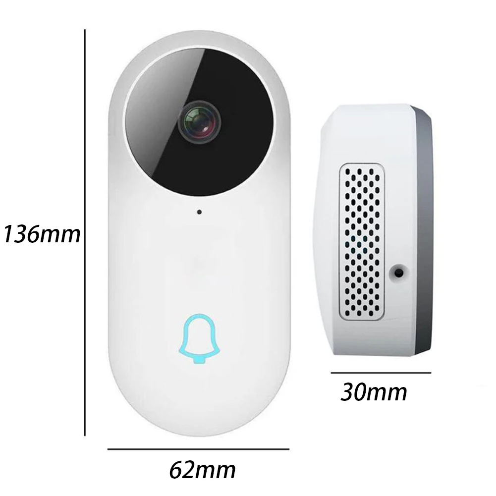HD камера wifi мониторинг беспроводной дверной звонок смарт-Безопасность удаленный домашний визуальный видео сигнализация домофон кнопка телефон