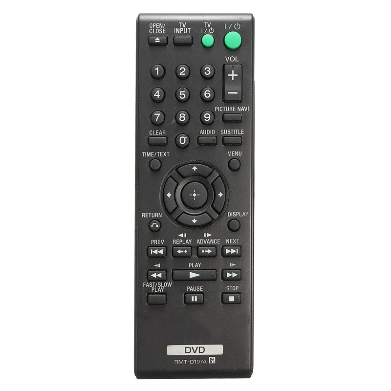 

Rmt-D197A Smart Remote Control for Sony Dvd Dvp-Sr210 Dvp-Sr210P Dvp-Sr510H Dvp-Sr510