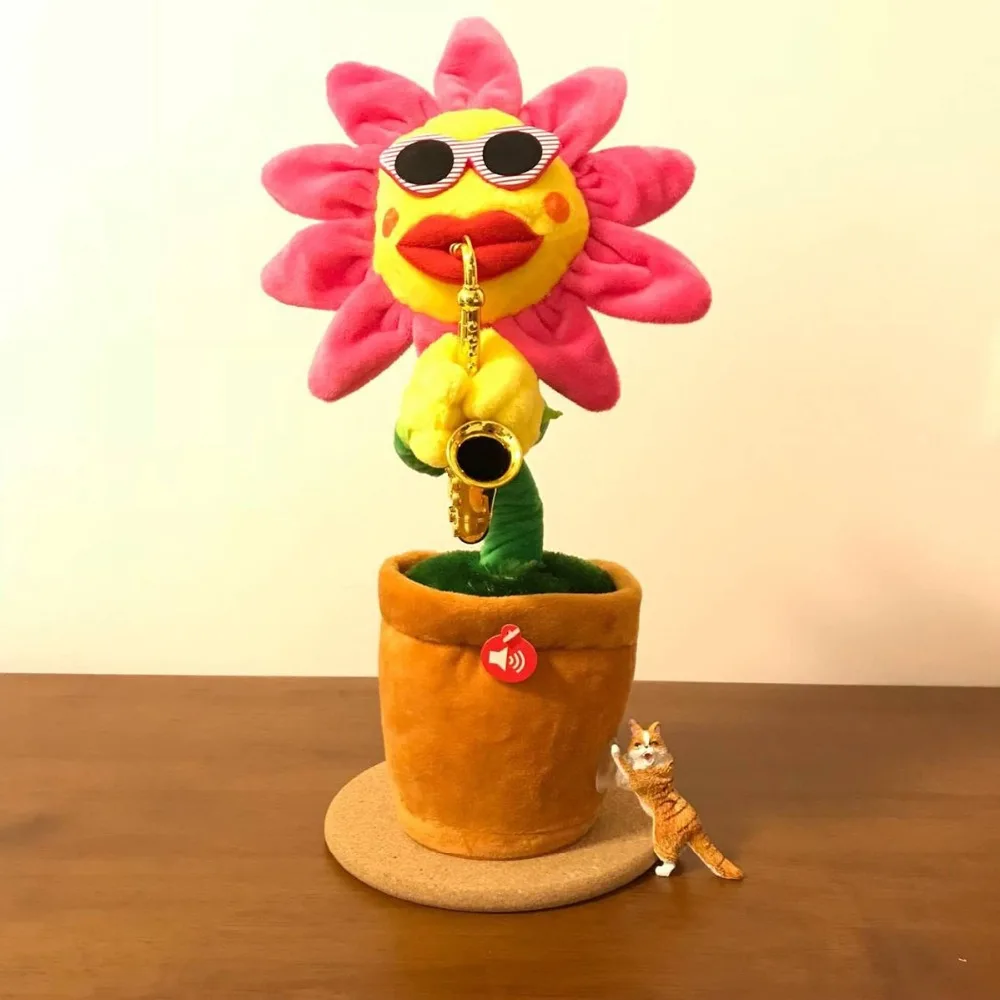 funny toy musical instruments electric plush enchanting flower dancing pot flowers toy music dancing singing simulation funny toy musical instruments electric plush enchanting flower dancing pot flowers toy music dancing singing simulation