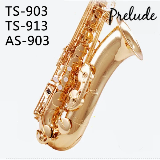 

USA conn selma Original Saxophone Tenor TS-903 TS-913 Bb Lacquer gold Alto Sax Professional Musical Instruments mouthpiece