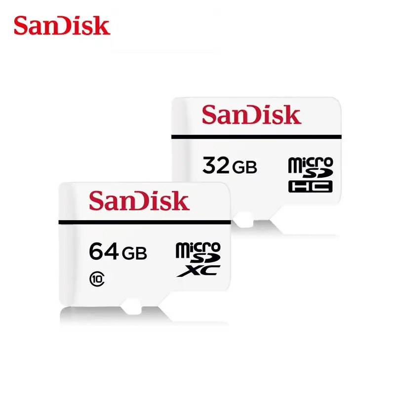 Origianl SanDisk MicroSDHC/microSDXC карты памяти High Endurance карт sd 32 ГБ Class 10 20 МБ/с. 64 ГБ карты памяти 32 г