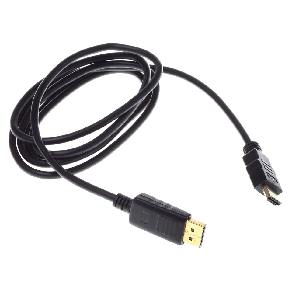 

Кабель аудио-видео Buro HDMI (m)/DisplayPort (m) 1.8м. феррит.кольца Позолоченные контакты черный (B