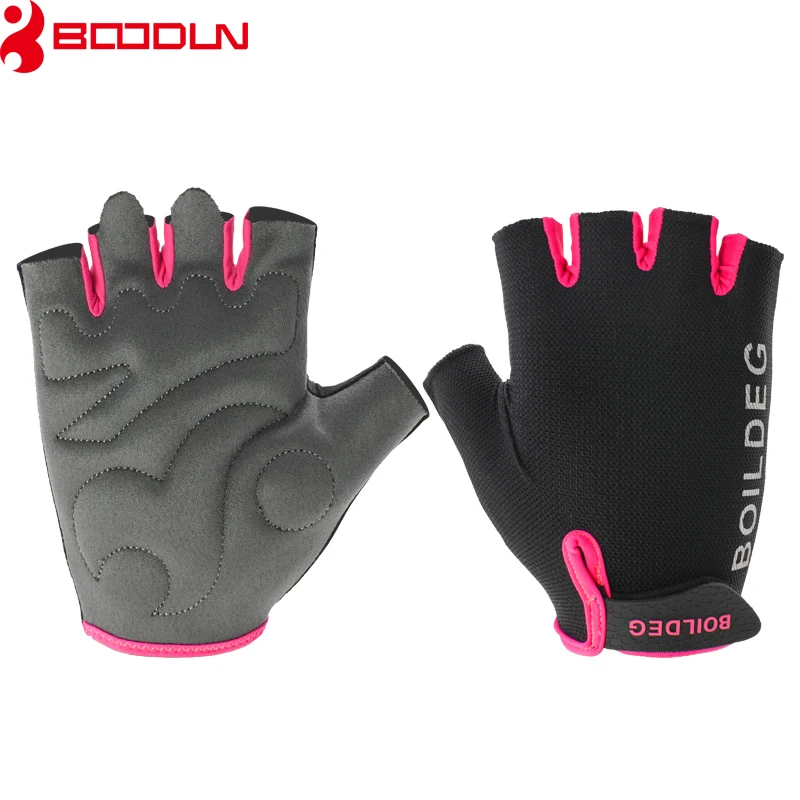 Boodun Gym Gloves Men Women Body Building Half Finger Fitness Gloves Anti-slip Weight Lifting Sports Training Gloves Breathable Boodun Gym Gloves Men Women Body Building Half Finger Fitness Gloves Anti-slip Weight Lifting Sports Training Gloves Breathable