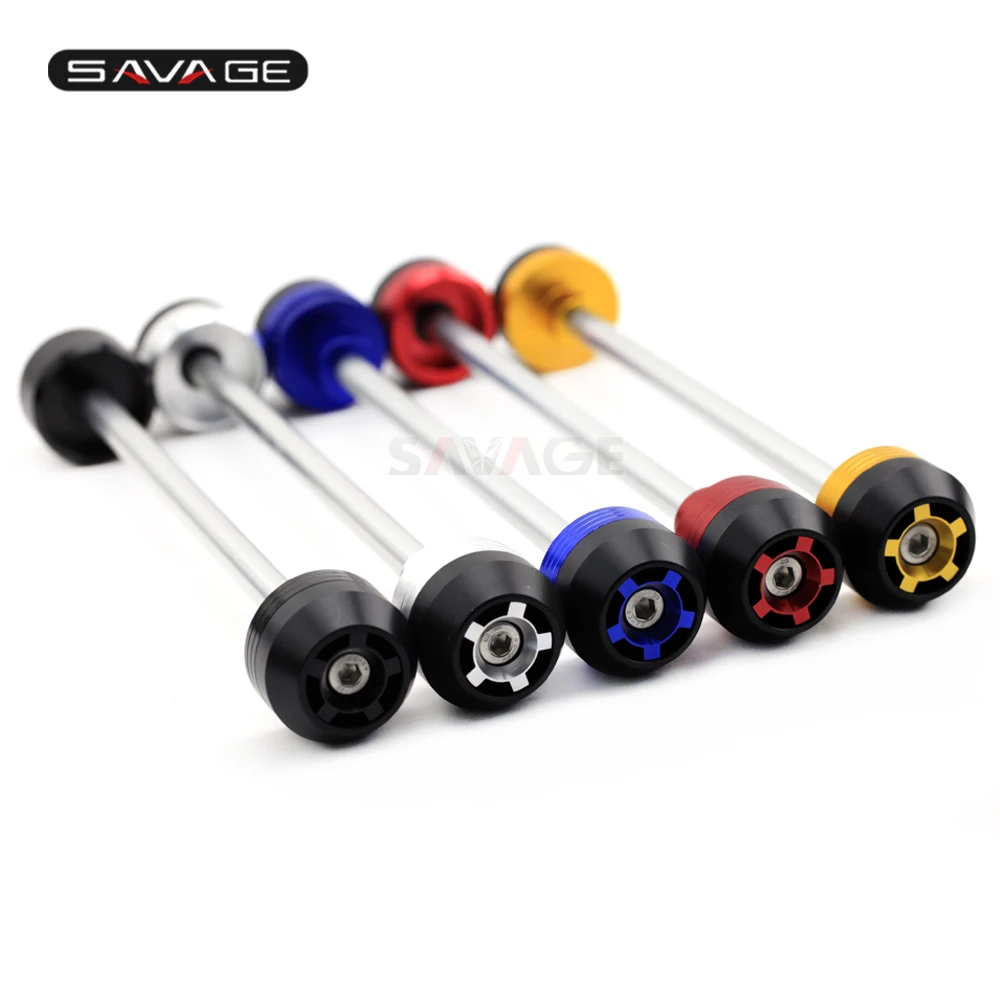 

Front Axle Fork Wheel Protector Sliders For SUZUKI GSX 1300/1300R GSX1300 B-KING BK GSX1300R HAYABUSA Falling Protection Slider