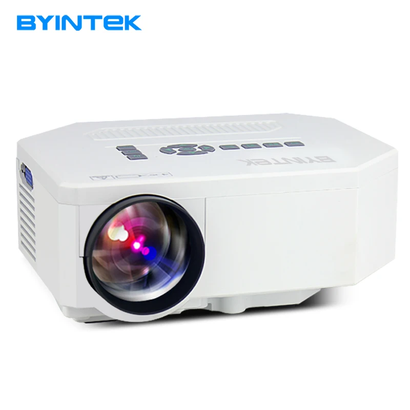 2017 byintek светодиодный мини Портативный HDMI USB VGA Видео Пико ЖК-дисплей 1080 P PC HD