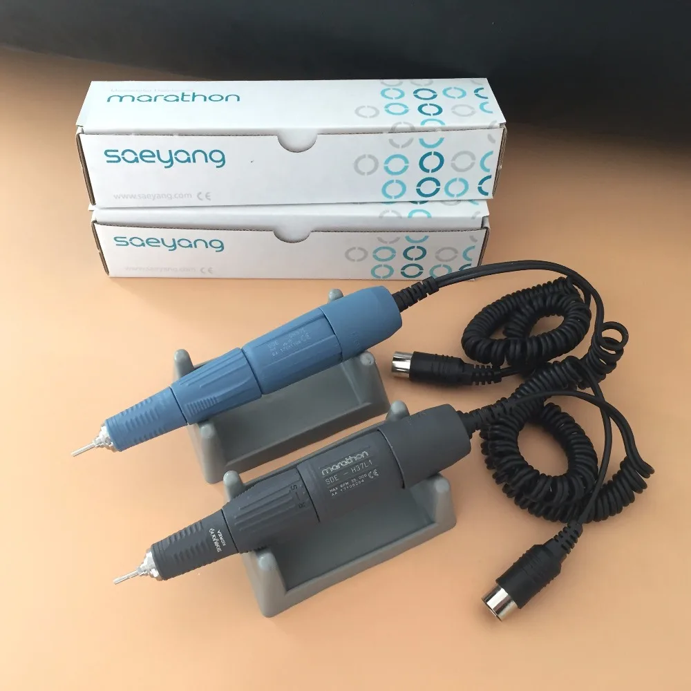 

Dental Lab saeyang marathon Electric Micromotor Motor Handpiece for Polishing 35K & 45K rpm Korea saeyang marathon handpiece
