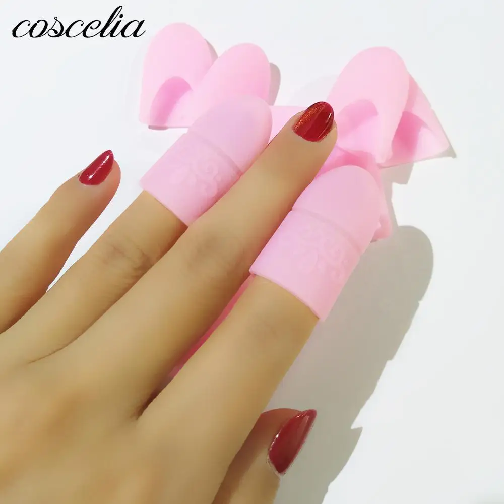 

10pcs UV Gel Soak Off Cap Manicure Tool Nail Art Gel Nail Polish Remover Wrap Tips Gel Varnishes Remover For Manicure Wrap Tips
